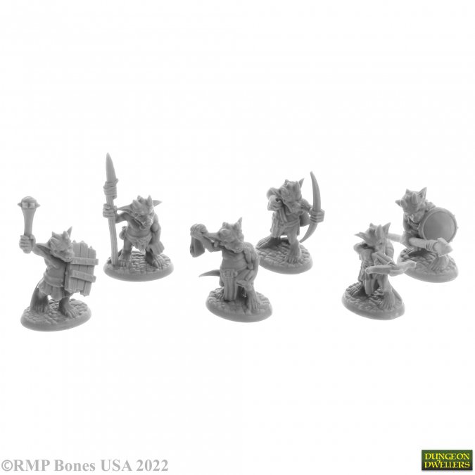 Dungeon Dwellers: Ratpelt Kobold Warriors 