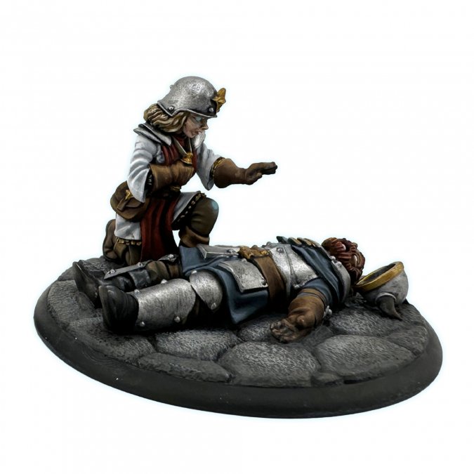 Dungeon Dwellers: "The Healer" Cleric and Fighter Vignette 