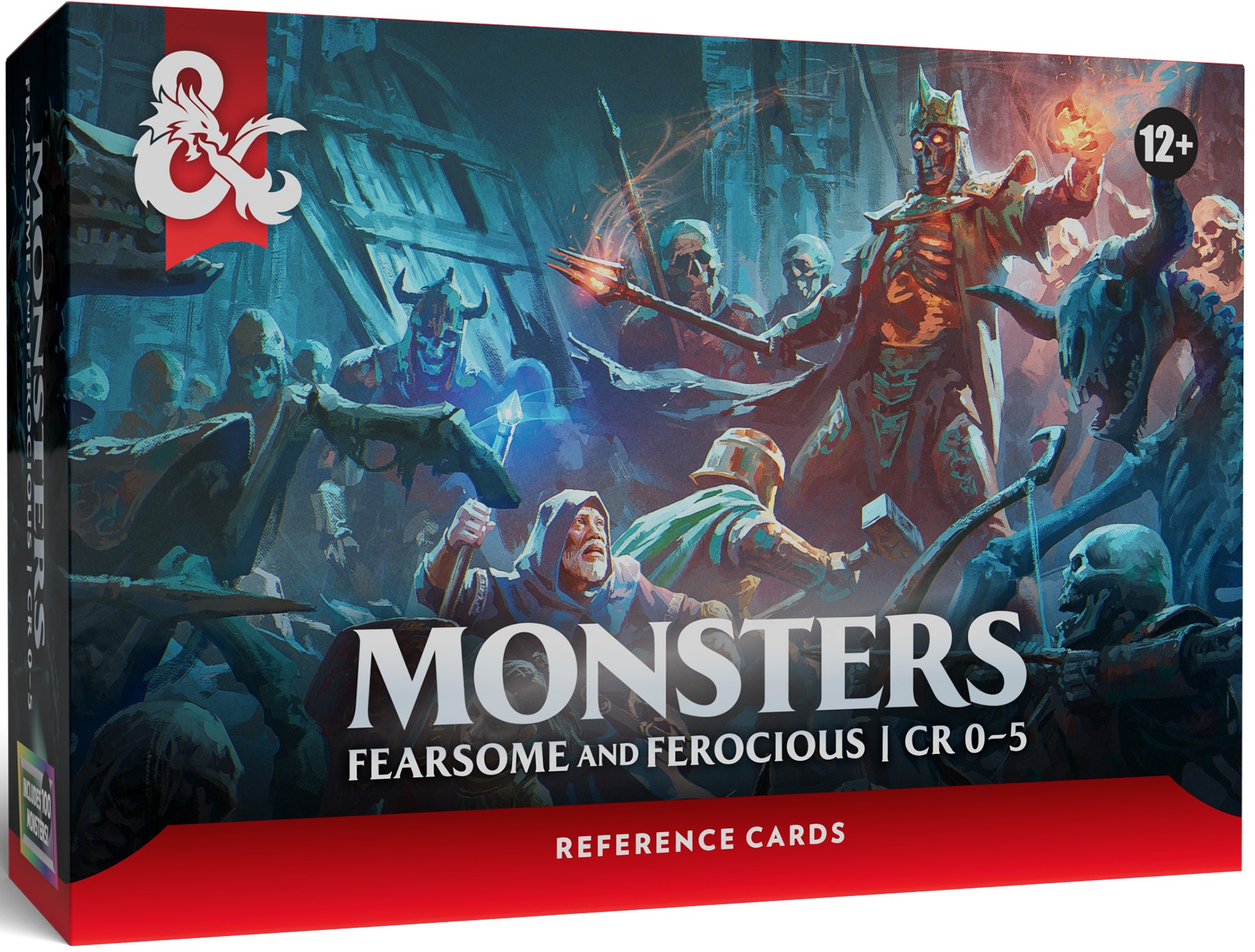 Dungeons & Dragons (5E): Reference Cards: Monsters Fearsome and Ferocious 
