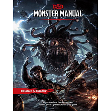 Dungeons & Dragons (5th Ed.): Monster Manual (DAMAGED) 