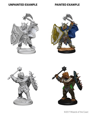 Dungeons & Dragons Nolzur’s Marvelous Miniatures: Dragonborn Paladin (Male) 
