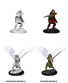 Dungeons & Dragons Nolzur’s Marvelous Miniatures: Aasimar Fighter (Female) 