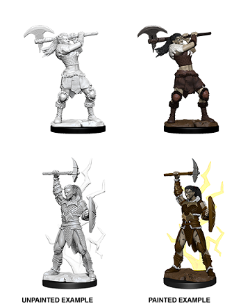 Dungeons & Dragons Nolzur’s Marvelous Miniatures: Female Goliath Barbarian  