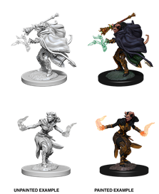 Dungeons & Dragons Nolzur’s Marvelous Miniatures: Tiefling Warlock (Female) 