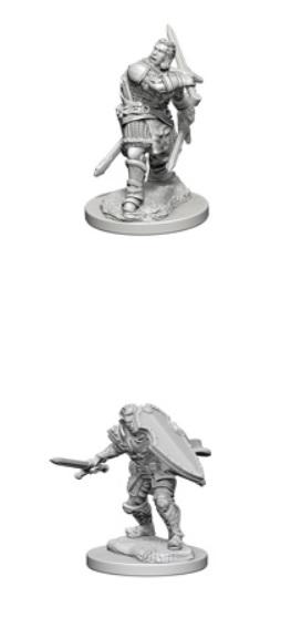 Dungeons & Dragons Nolzur’s Marvelous Miniatures: Human Paladin (Male) 