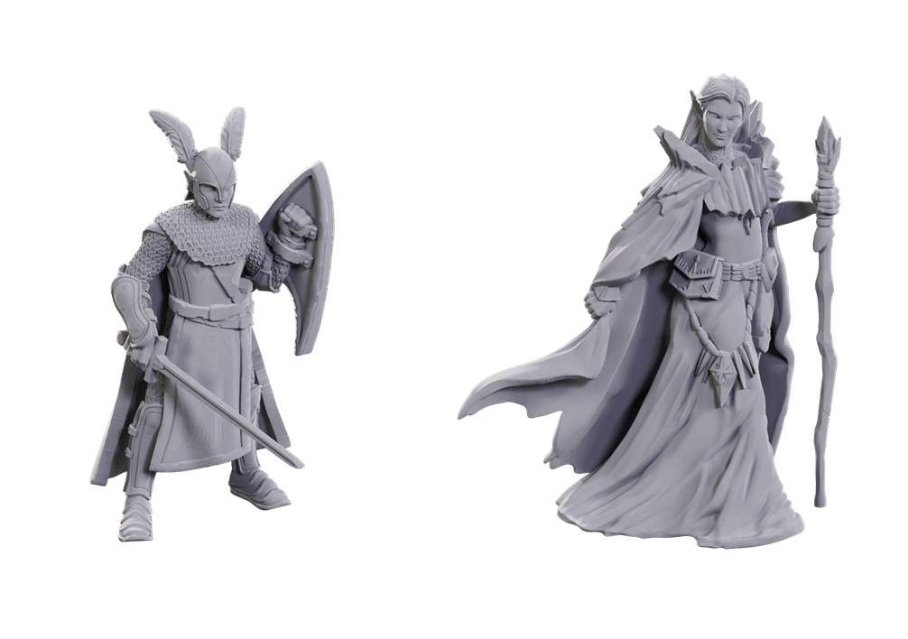 Dungeons & Dragons Nolzur’s Marvelous Miniatures: Limited Edition 50th Anniversary: Elves 