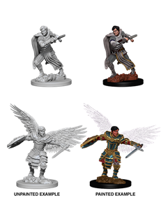 Dungeons & Dragons Nolzur’s Marvelous Miniatures: Aasimar Fighter (Male) 