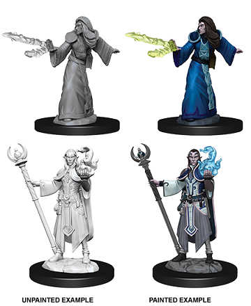 Dungeons & Dragons Nolzur’s Marvelous Miniatures: Male Elf Wizard 