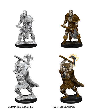 Dungeons & Dragons Nolzur’s Marvelous Miniatures: Male Goliath Barbarian 