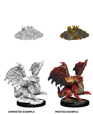 Dungeons & Dragons Nolzur’s Marvelous Miniatures: Red Dragon Wyrmling 