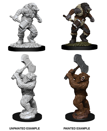 Dungeons & Dragons Nolzur’s Marvelous Miniatures: Wereboar and Werebear 
