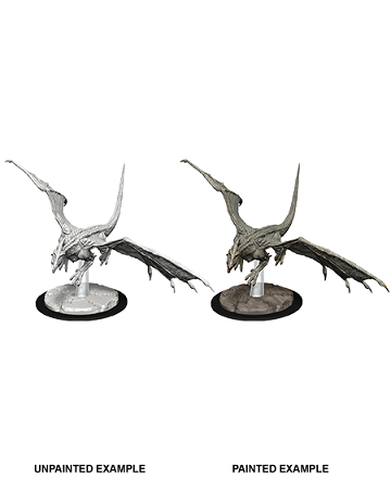 Dungeons & Dragons Nolzur’s Marvelous Miniatures: Young White Dragon 