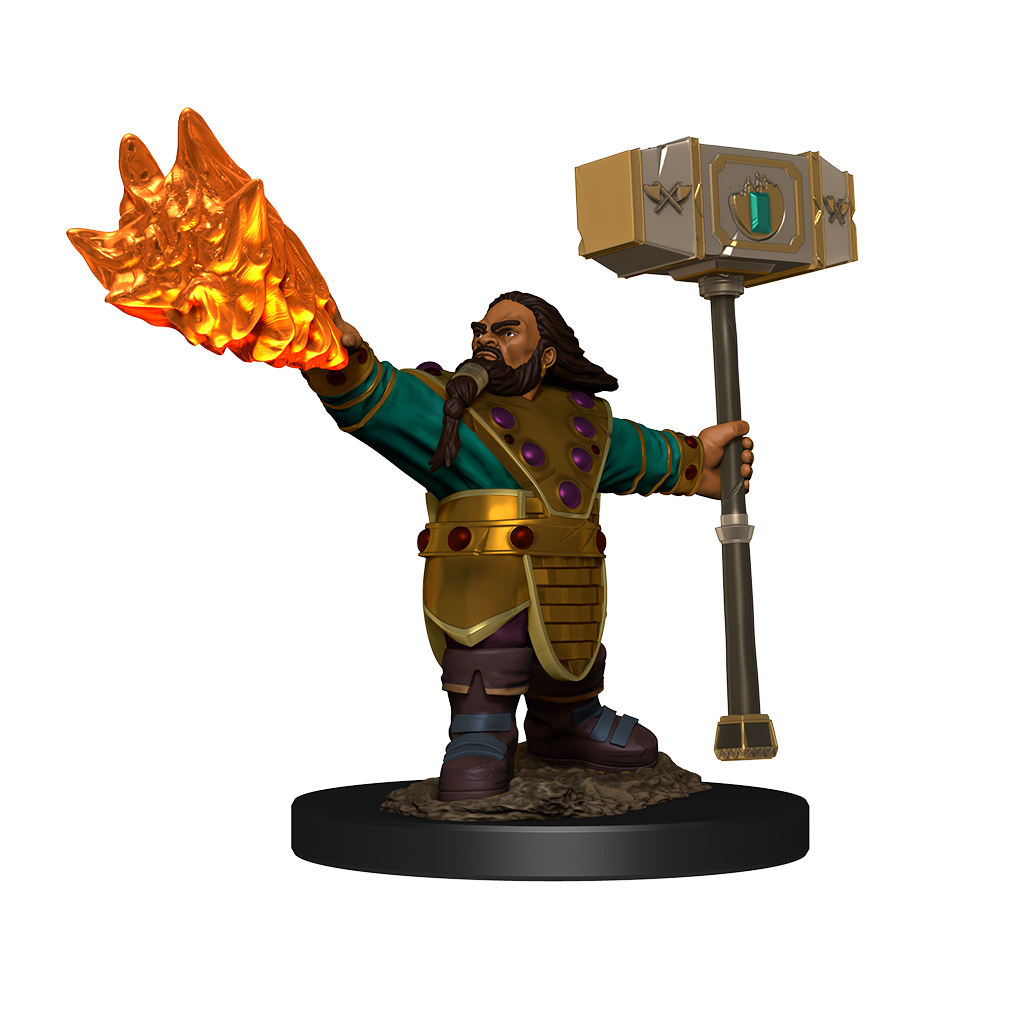 Dungeons & Dragons Premium Figures: DWARF CLERIC MALE 