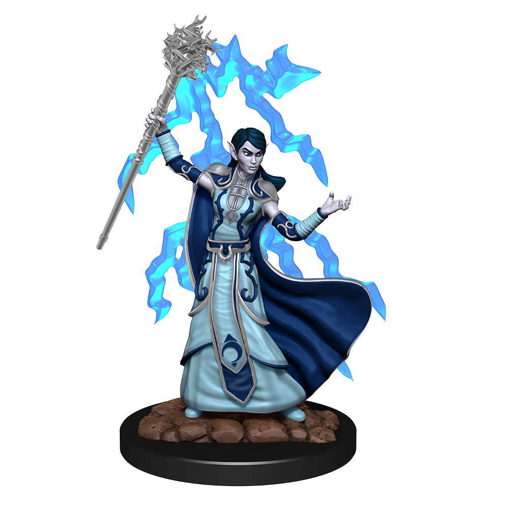 Dungeons & Dragons Premium Figures: ELF WIZARD FEMALE 