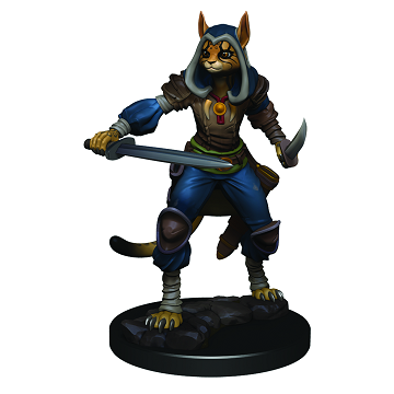 Dungeons & Dragons Premium Figures: FEMALE TABAXI ROGUE 