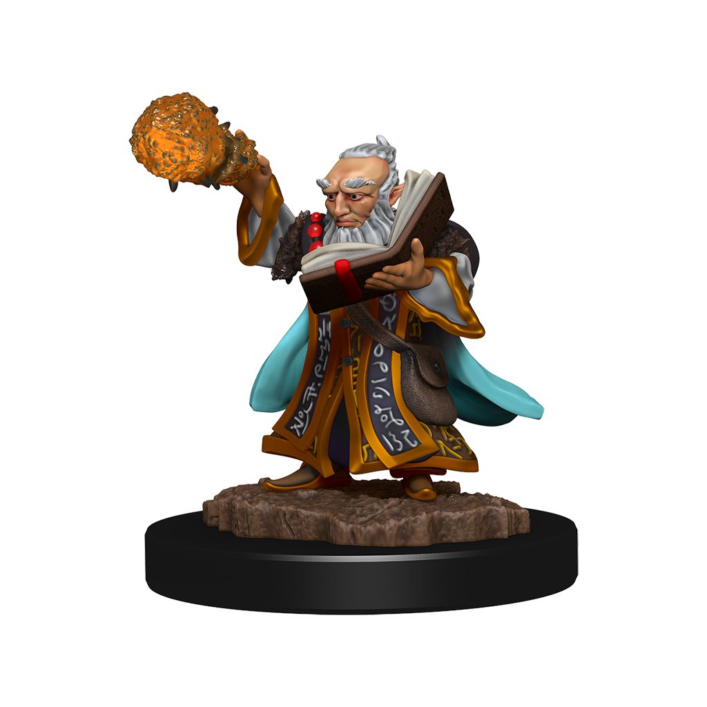 Dungeons & Dragons: Icons of the Realms: Premium Figures: GNOME WIZARD MALE 