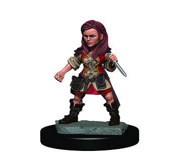 Dungeons & Dragons Premium Figures: HALFLING FEMALE ROGUE 
