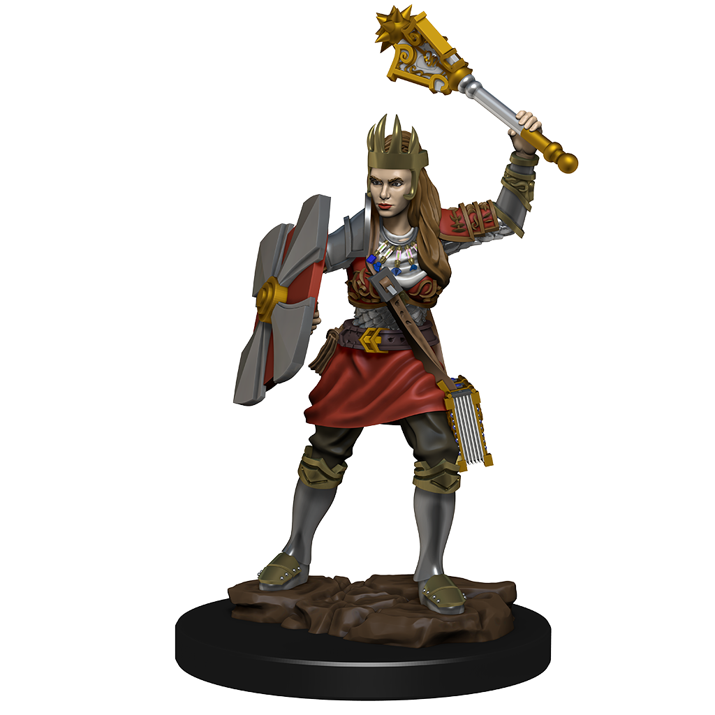 Dungeons & Dragons Premium Figures: HUMAN CLERIC FEMALE 
