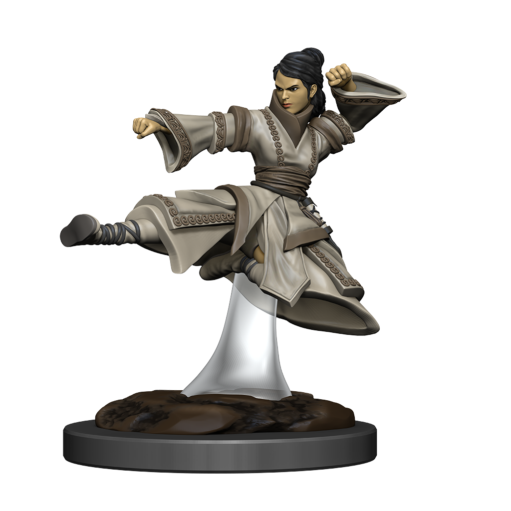 Dungeons & Dragons Premium Figures: HUMAN MONK FEMALE 