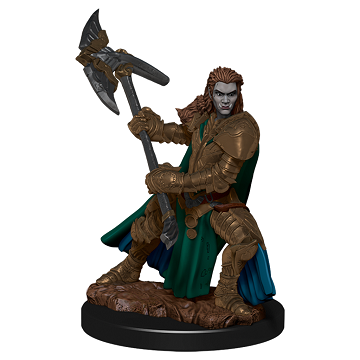 Dungeons & Dragons: Icons of the Realms: Premium Figures: Half-Orc Fighter Female 