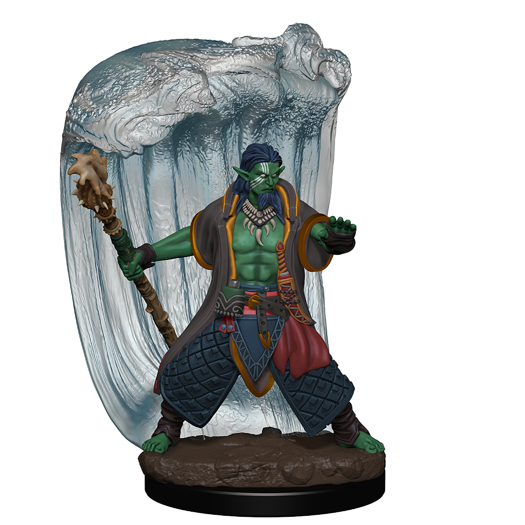 Dungeons & Dragons Premium Figures: WATER GENASI DRUID MALE 
