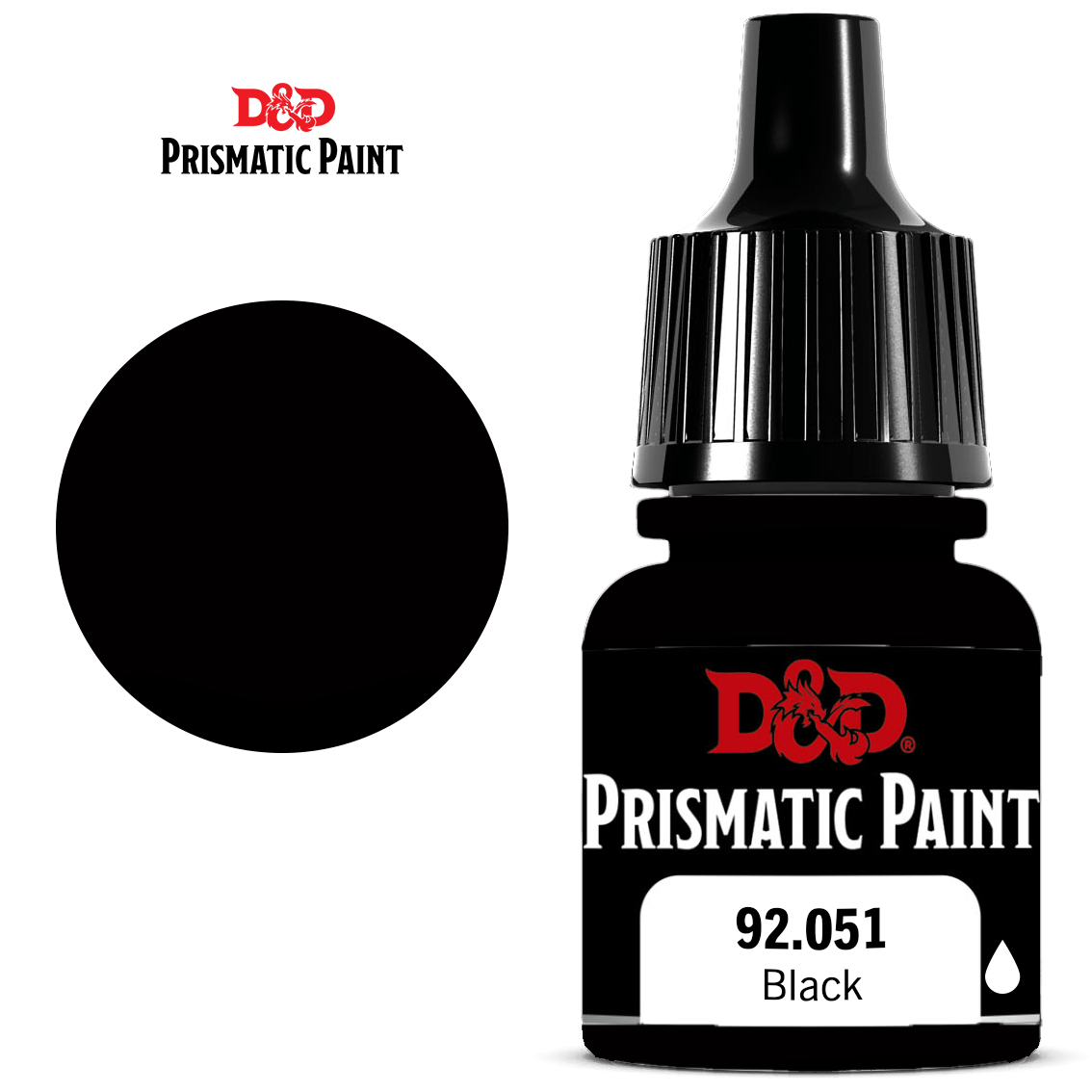 Dungeons & Dragons: Prismatic Paint: Black 