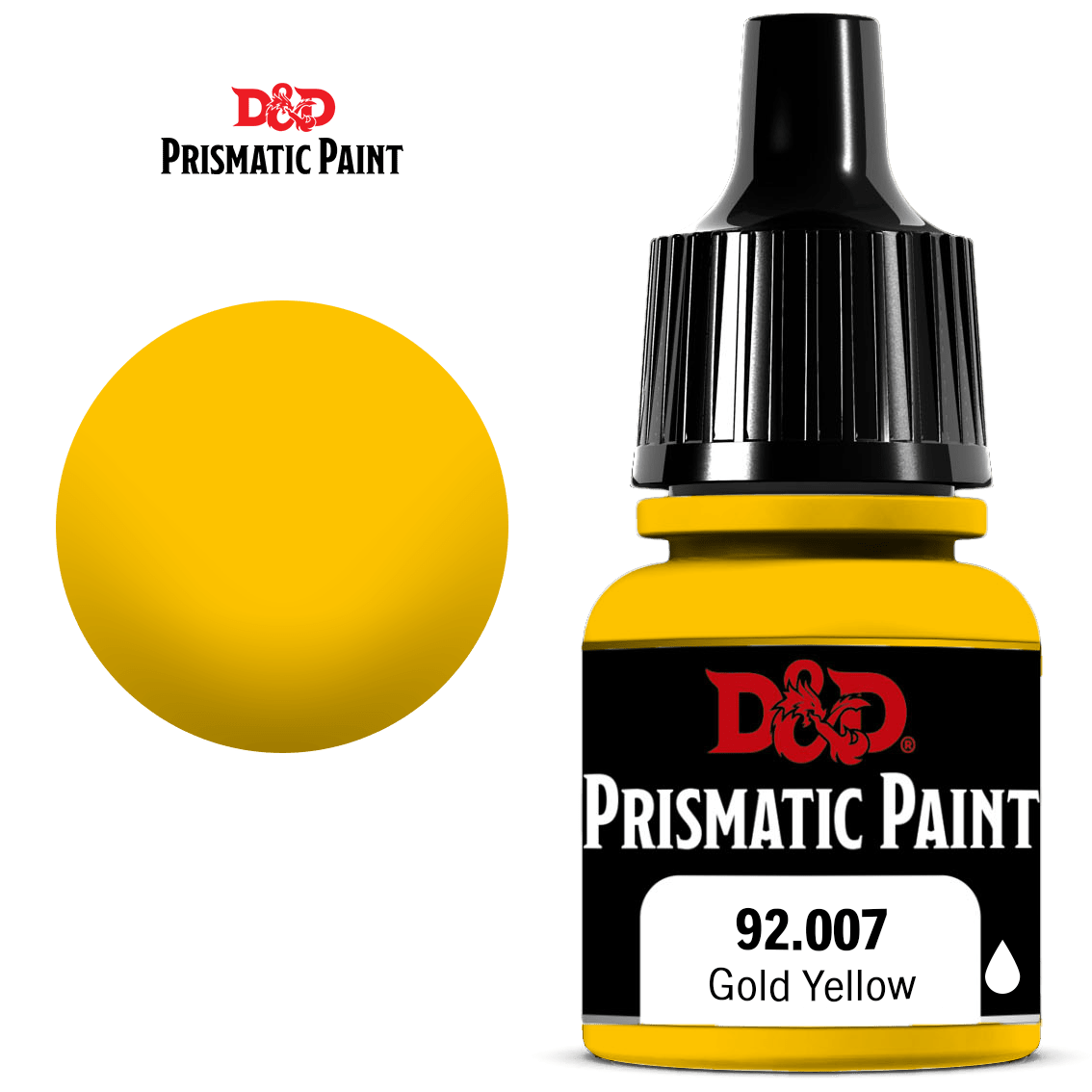Dungeons & Dragons: Prismatic Paint: Gold Yellow 