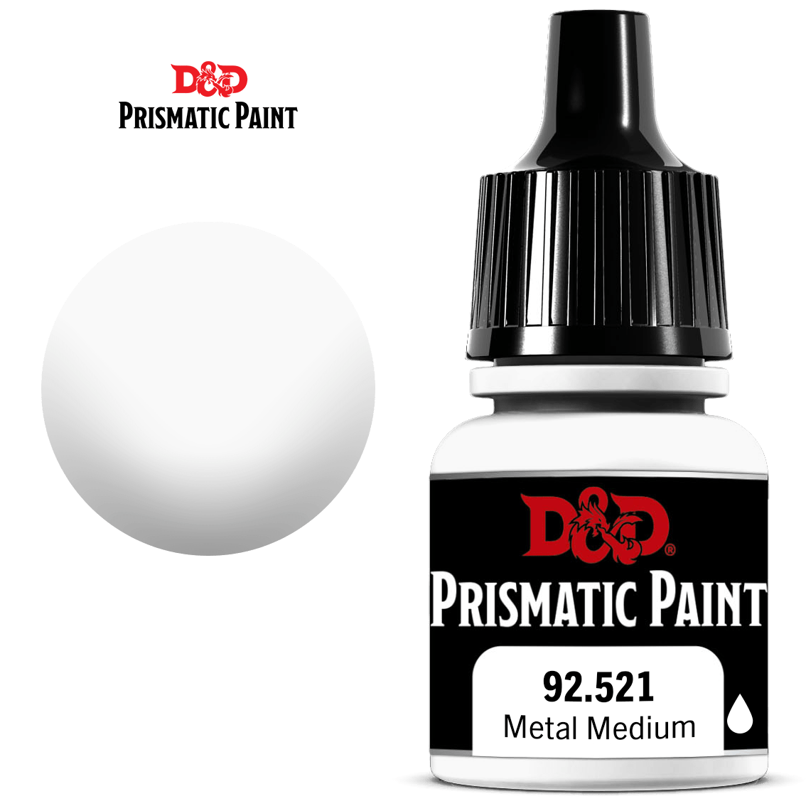Dungeons & Dragons: Prismatic Paint: Metal Medium 