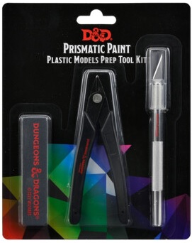Dungeons & Dragons: Prismatic Paint: Plastic Models Prep Tool Kit 