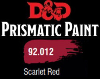 Dungeons & Dragons: Prismatic Paint: Scarlet Red 
