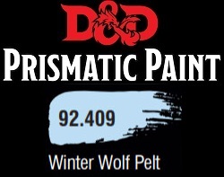 Dungeons & Dragons: Prismatic Paint: Winter Wolf Pelt 