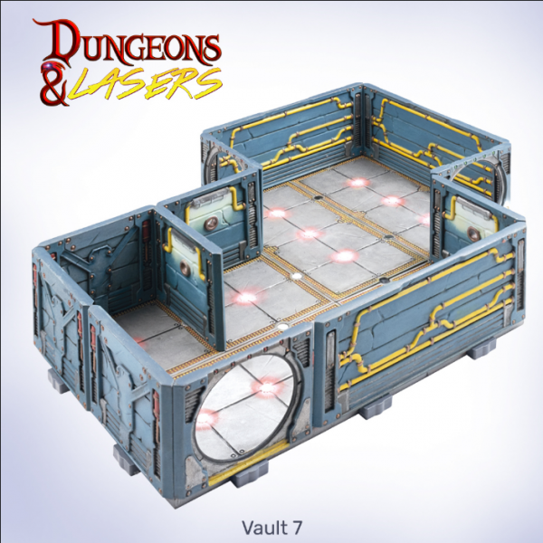 Dungeons & Lasers: Miniature Terrain - Vault 7 