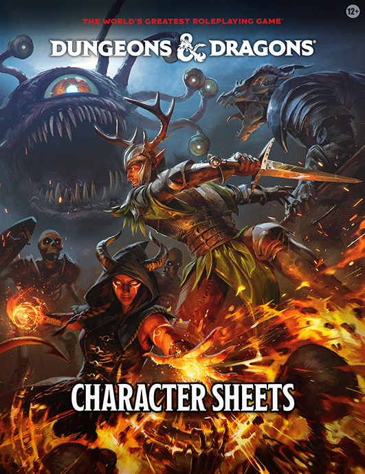 Dungeons & Dragons (2024 5th Ed.): Character Sheets 