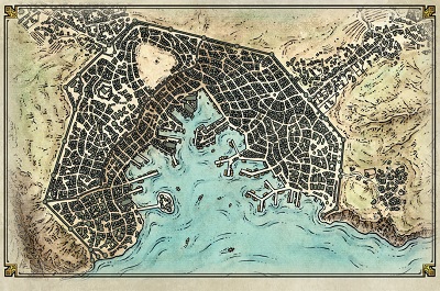 Dungeons & Dragons (5th Ed.): Baldurs Gate Map Set 