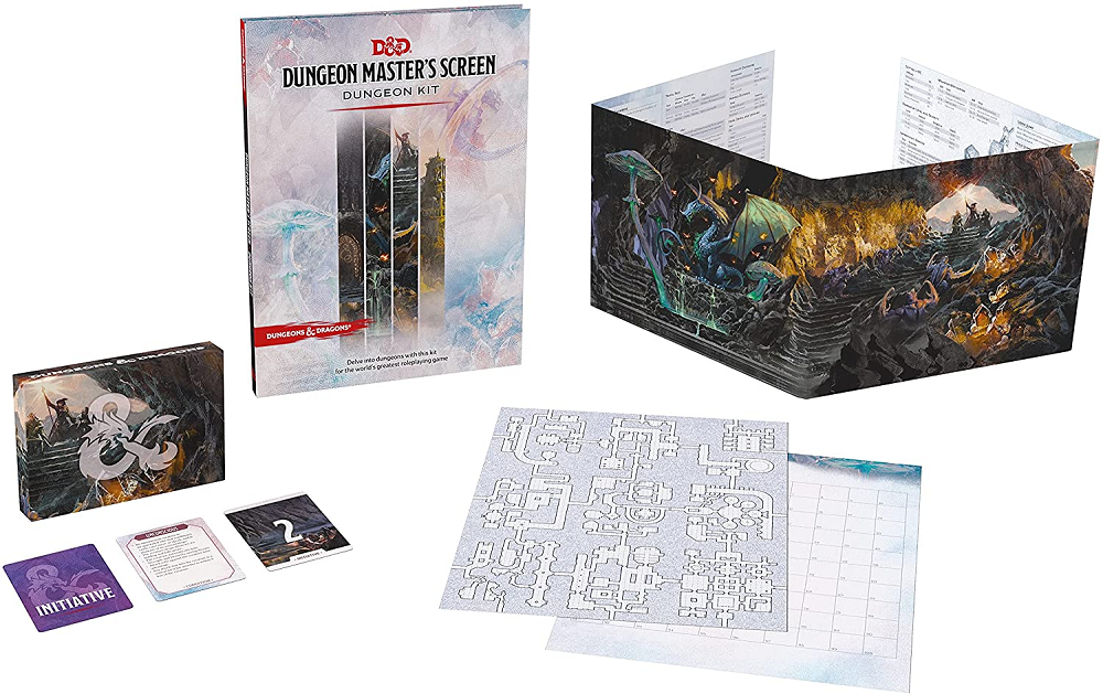 Dungeons & Dragons (5th Ed.): Dungeon Master’s Screen Dungeon Kit 