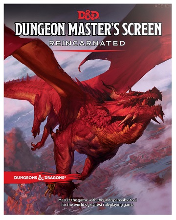Dungeons & Dragons (5th Ed.): Dungeon Master’s Screen Reincarnated 