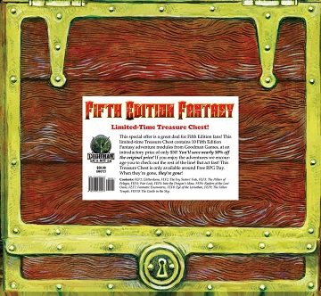 Dungeons & Dragons (5th Ed.): Fifth Edition Fantasy Limited Edition Treasure Chest  