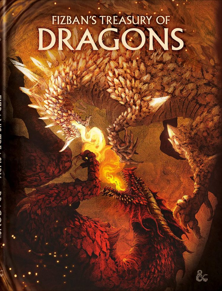 Dungeons & Dragons (5th Ed.): Fizbans Treasury of Dragons  (Alternative Cover) (HC) 