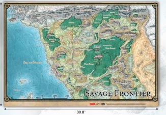 Dungeons & Dragons (5th Ed.): Savage Frontier Map Set 