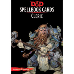 Dungeons & Dragons (5th Ed.): Spellbook Cards- Cleric 