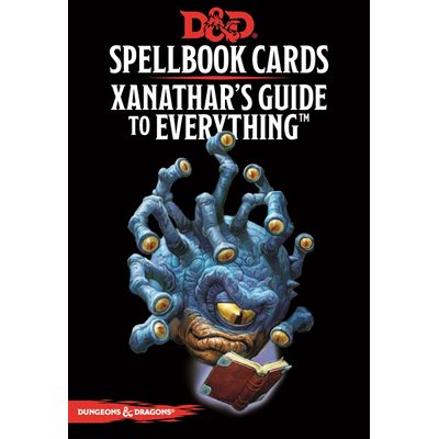 Dungeons & Dragons (5th Ed.): Spellbook Cards: Xanathars Guide To Everything 