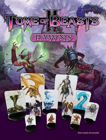 Dungeons & Dragons (5th Ed.): Tome Of Beasts 2 Pawns 