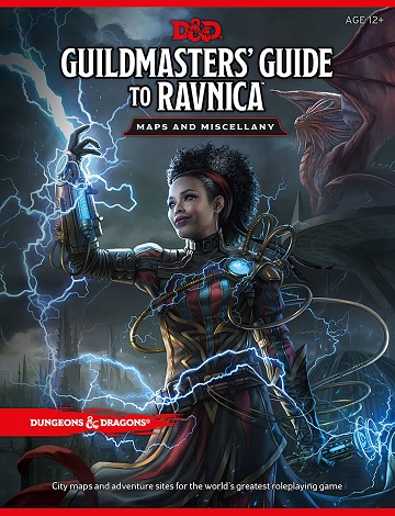 Dungeons & Dragons (5th Ed.): GUILDMASTERS GUIDE TO RAVNICA- MAPS AND MISCELLANY 