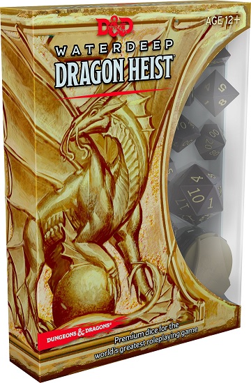 Dungeons & Dragons (5th Ed.): Waterdeep Dragon Heist Dice Set 