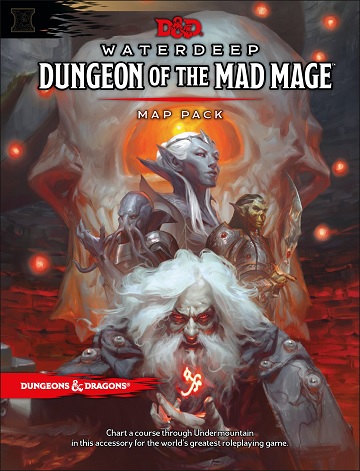Dungeons & Dragons (5th Ed.): Waterdeep Dungeon Of The Mad Mage: Map Pack 