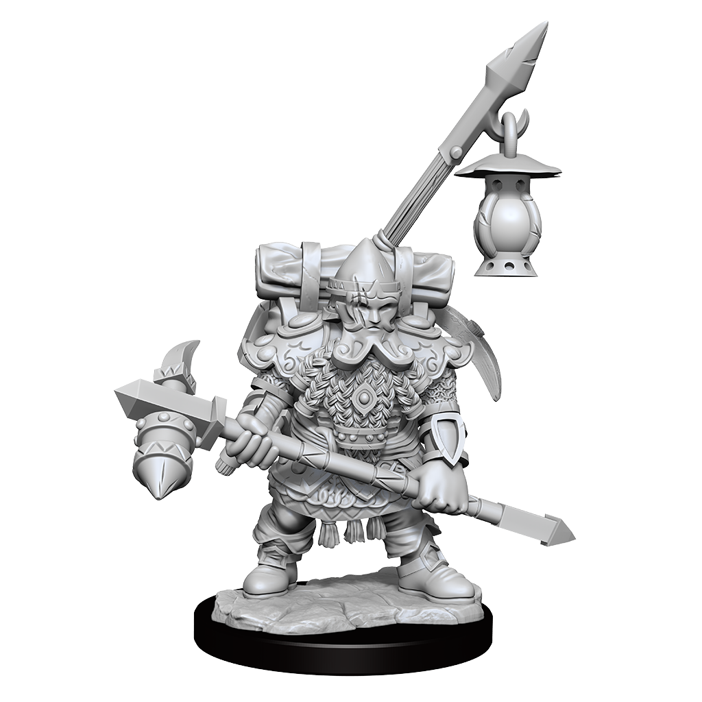 Dungeons & Dragons: Frameworks: Dwarf Fighter Male 