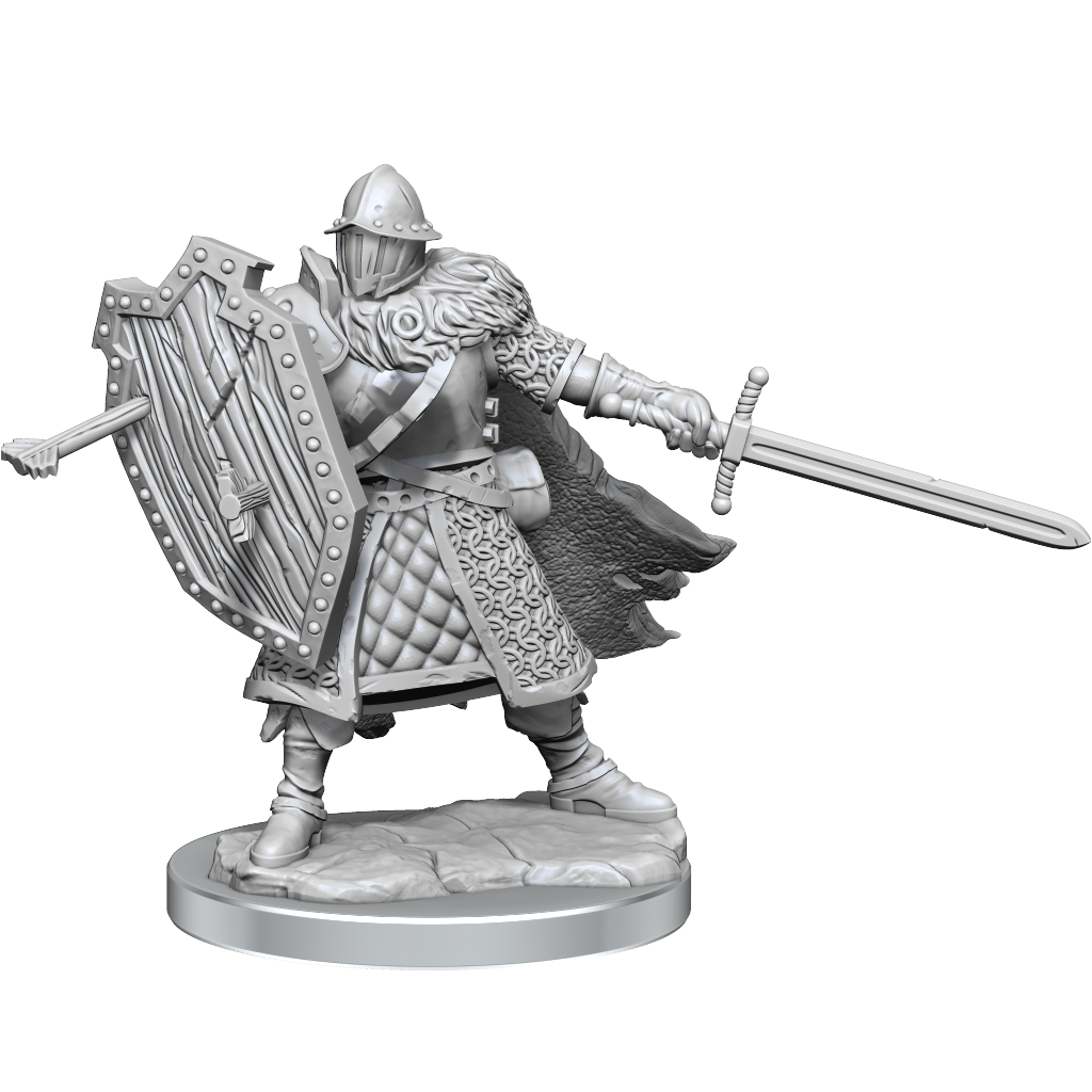 Dungeons & Dragons: Frameworks: Human Fighter Male 