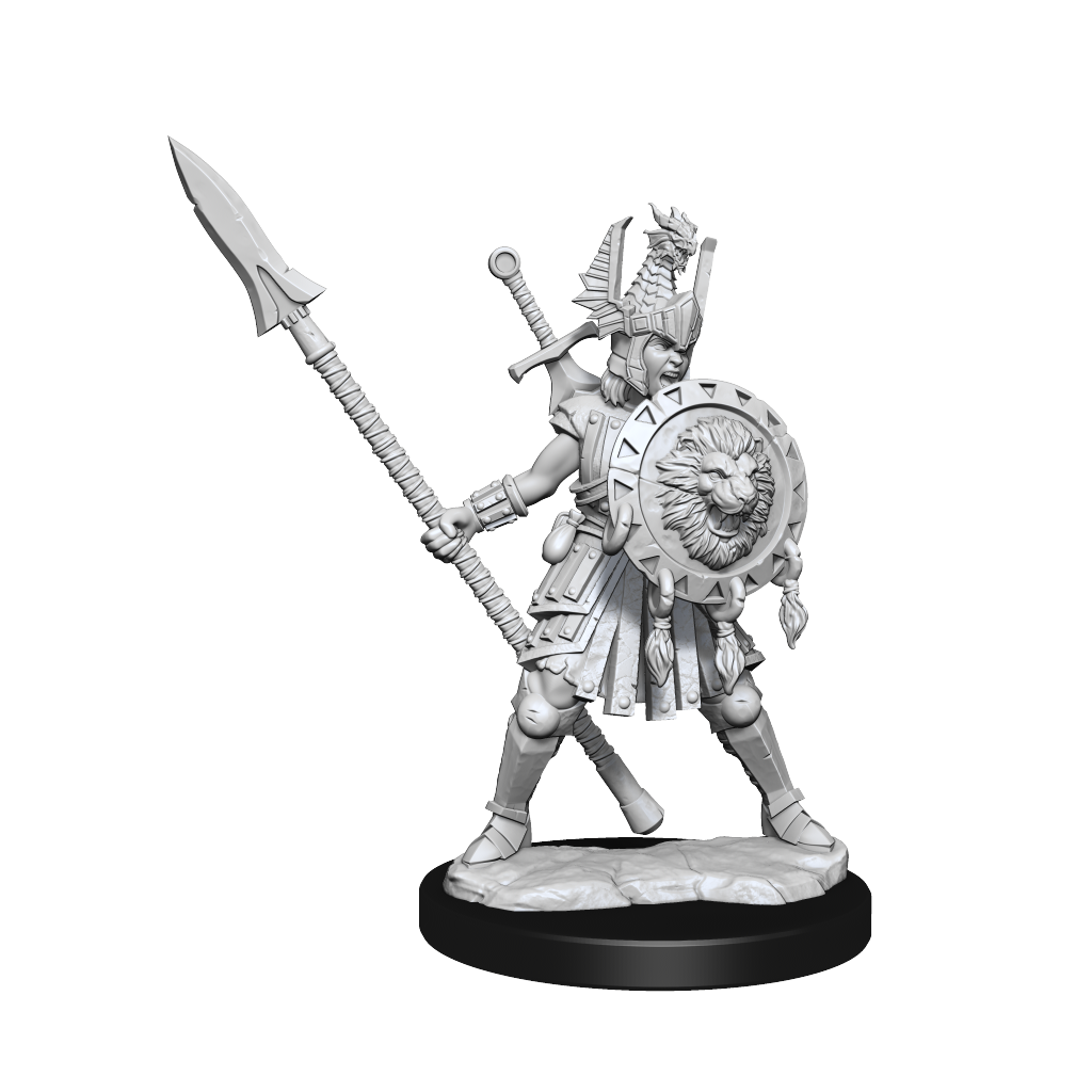 Dungeons & Dragons: Frameworks: Human Fighter Female 