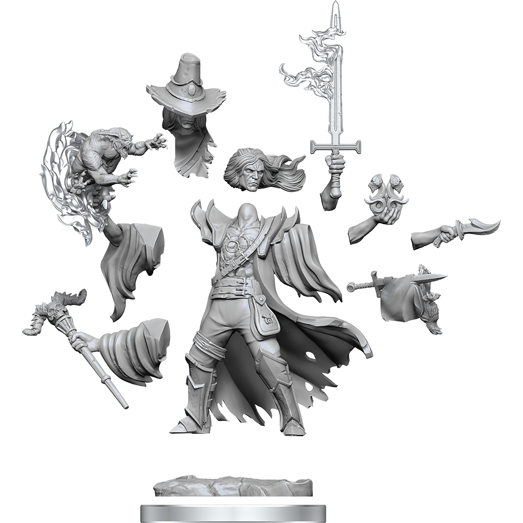 Dungeons & Dragons: Frameworks: Human Warlock Male 