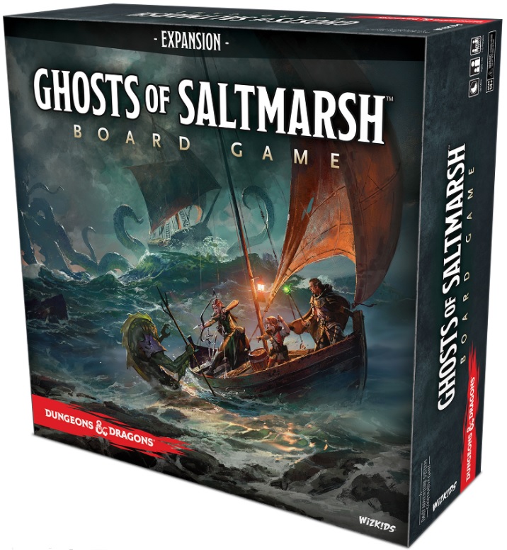 Dungeons & Dragons Ghosts of Saltmarsh Board Game (Standard Edition) (Damaged) 